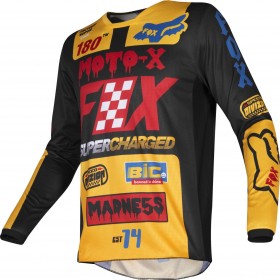 Maillot VTT/Motocross Fox Racing 180 CZAR Manches Longues N001 2019